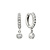 Sparkly drop earrings