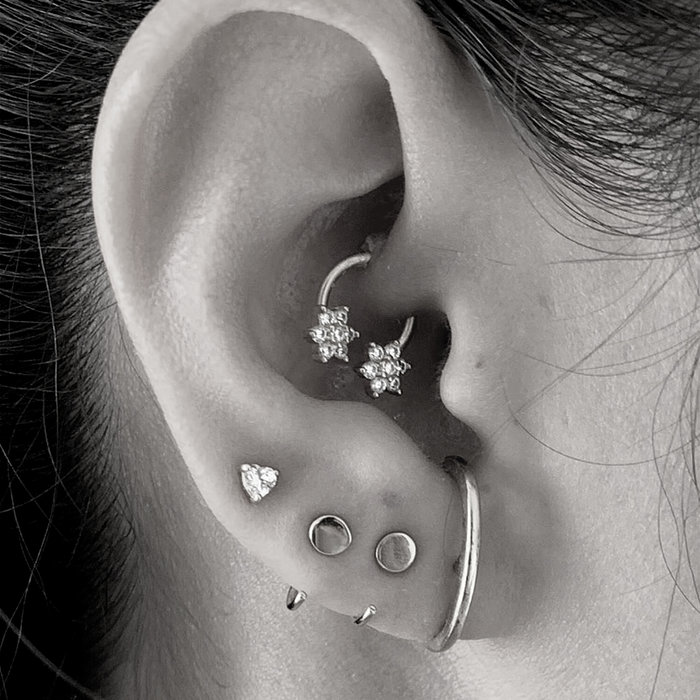 Hugging oorringetjes Disc