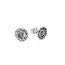 Mantra Flower studs - 925 zilver