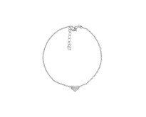 Hartjes armband - 925 zilver