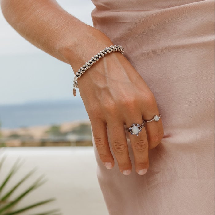 Armbandje Silver Boho