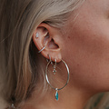 Ear cuff Sparkle Pave - 925 zilver