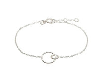 Armband Double Karma - 925 zilver