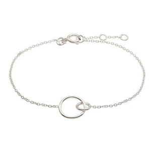 Armband Double Karma - 925 zilver