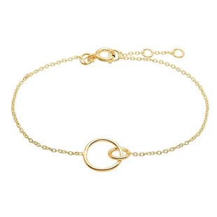 Link of love armband - goldplated