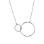 Classic Double Karma Necklace - 925 zilver
