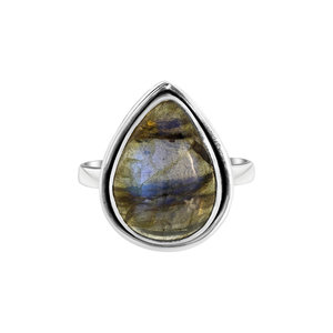 Soltar Labradorite ring - 925 zilver