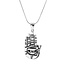 Boho Hamsa Hand Necklace - 925 zilver