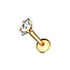 Sparkly Tiny piercing - goud