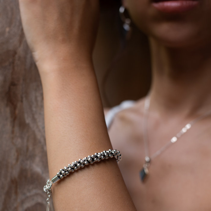Armbandje Silver Boho