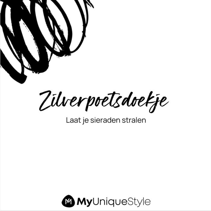 My Unique Style zilverpoets doekje