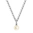 Parel ketting - 925 zilver