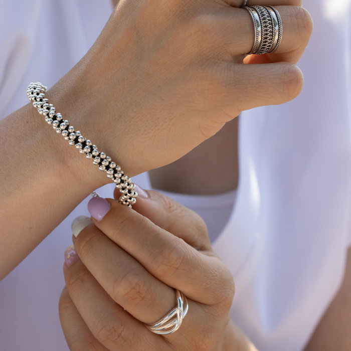 Armband Silver Boho