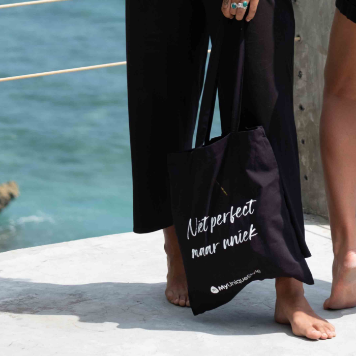 Canvas tas Quote