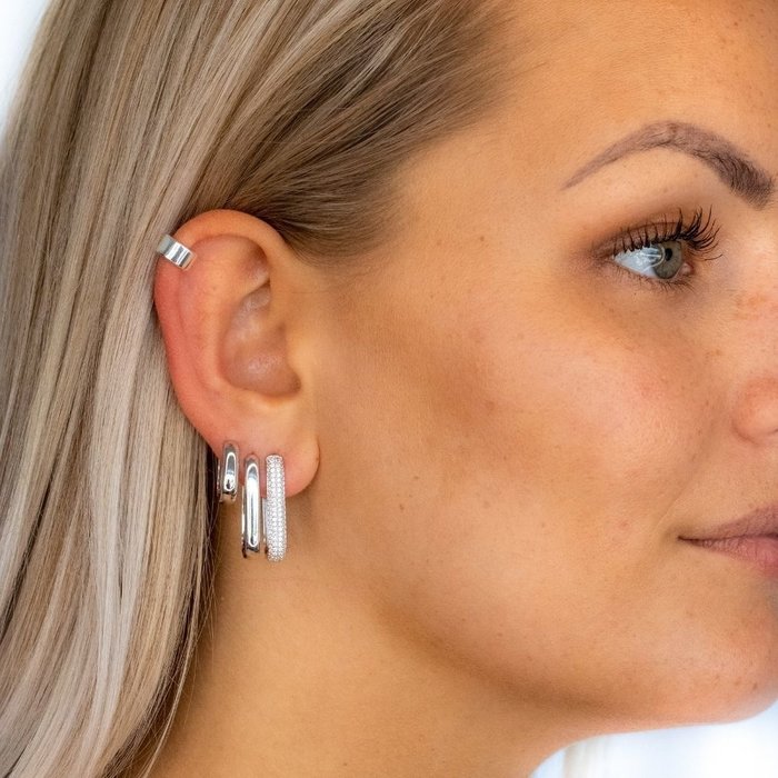 Basic Hoops Lynn - 925 zilver