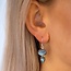 Double labradorite earrings - 925 zilver