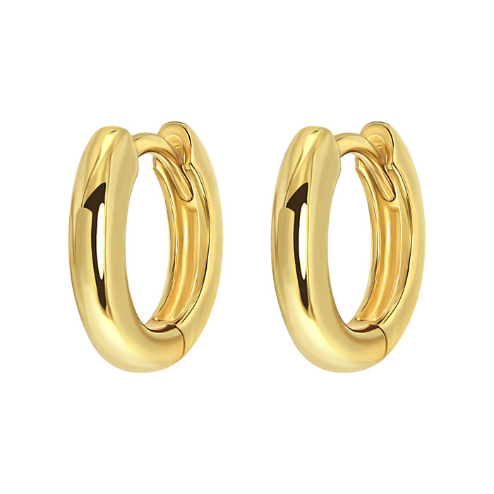 Luxe Simple Huggie oorringen