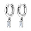 Baguette Earrings - 925 zilver