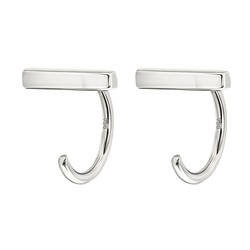 Open Bar Huggies - 925 zilver