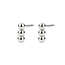Triple ball oorknopjes - 925 zilver
