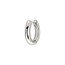 Enkele oorbel Basic Hoop 10 mm - 925 zilver