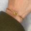 Love Knot Armband - goldplated