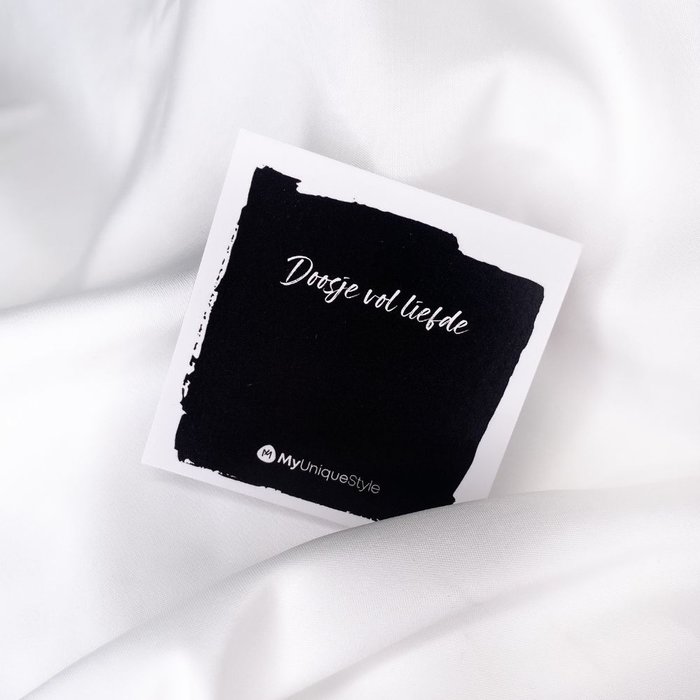 Giftbox Floating Hearts armband - 925 zilver