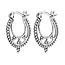 Pre-order Boho oorringen Aluna - 925 zilver