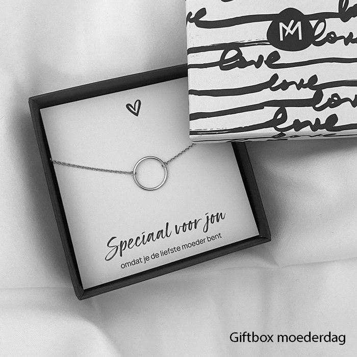 Karma ketting - 925 zilver