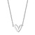 Hart ketting - 925 zilver