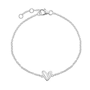 Hart armband - 925 zilver