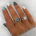 Labradorite ring Mila - 925 zilver