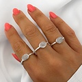 Maansteen ring Noé - 925 zilver