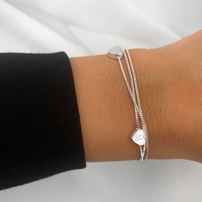 Floating Hearts armbandje