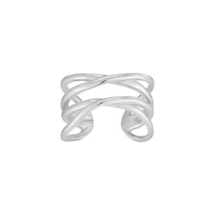 Earcuff Cross - 925 zilver