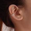 Earcuff Cross - 925 zilver