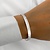 Hammered armband - 925 zilver