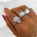 Bali ring Layered - 925 zilver