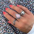 Boho ring Chani - 925 zilver