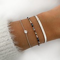 Flat snake bracelet - 925 zilver