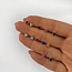 Geboortesteen oorknopjes - 925 zilver