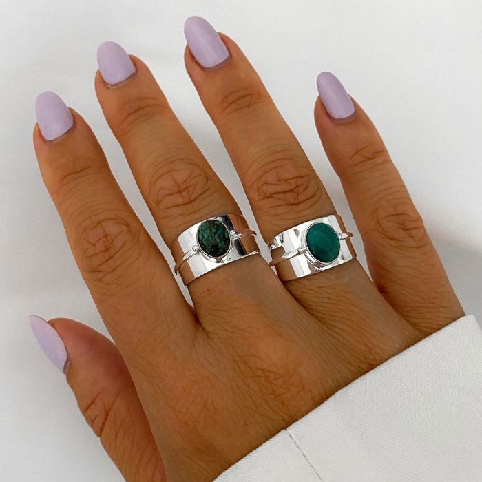 Percy Turquoise ring - 925 zilver