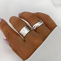 Hammered ring - 925 zilver