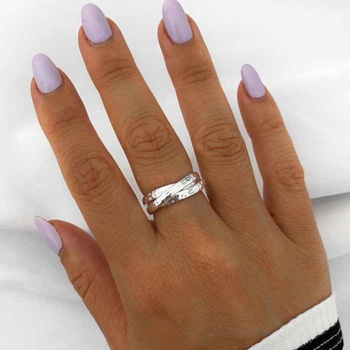 Triple band ring - 925 zilver