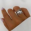 Boho Ring Hammered - 925 zilver