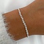 Rainbow Moonstone beads bracelet - 925 zilver