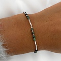 Turquoise Beads Bracelet - 925 zilver