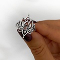 White Lotus ring - maansteen