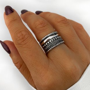 Boho ring Serian - 925 zilver