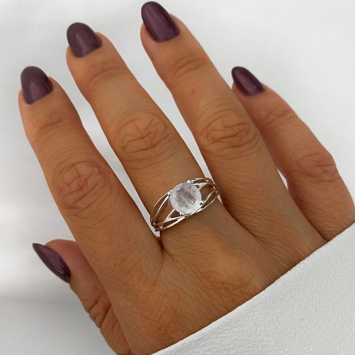 Maansteen ring Mila - 925 zilver